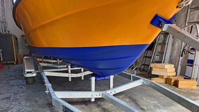 Shetland-Boot Antifouling neu